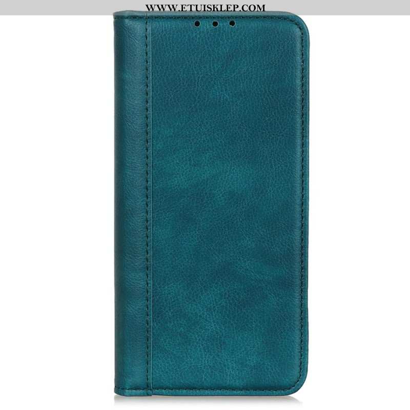 Etui Na Telefon do Xiaomi 13 Lite Etui Folio Kolorowa Wersja Skóry Dwoinowej